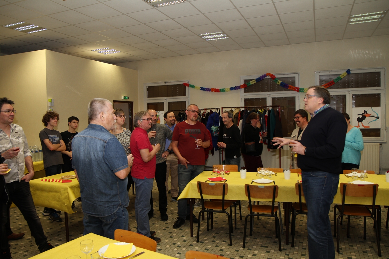 Repas annuel du club 6 avril 2019. 